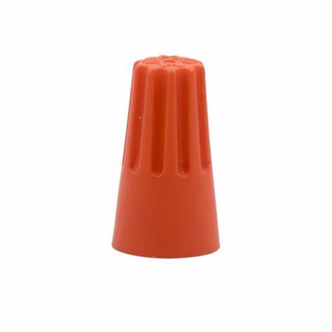 Orange Wire Nut - 100 Pc. - Wire, Cable, & Electrical Products